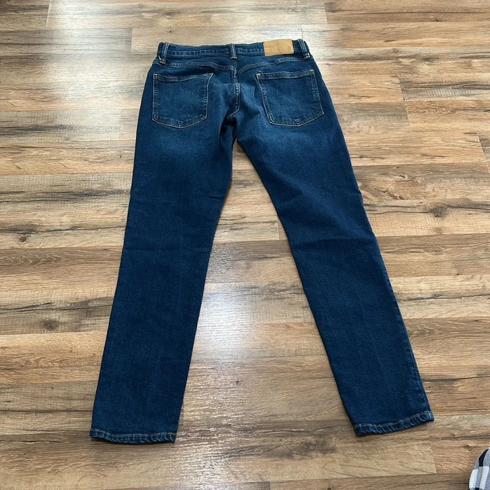 MUTUAL WEAVE THE SLIM MEN BLUE JEANS Sz 29 X 32 - Picture 2 of 11